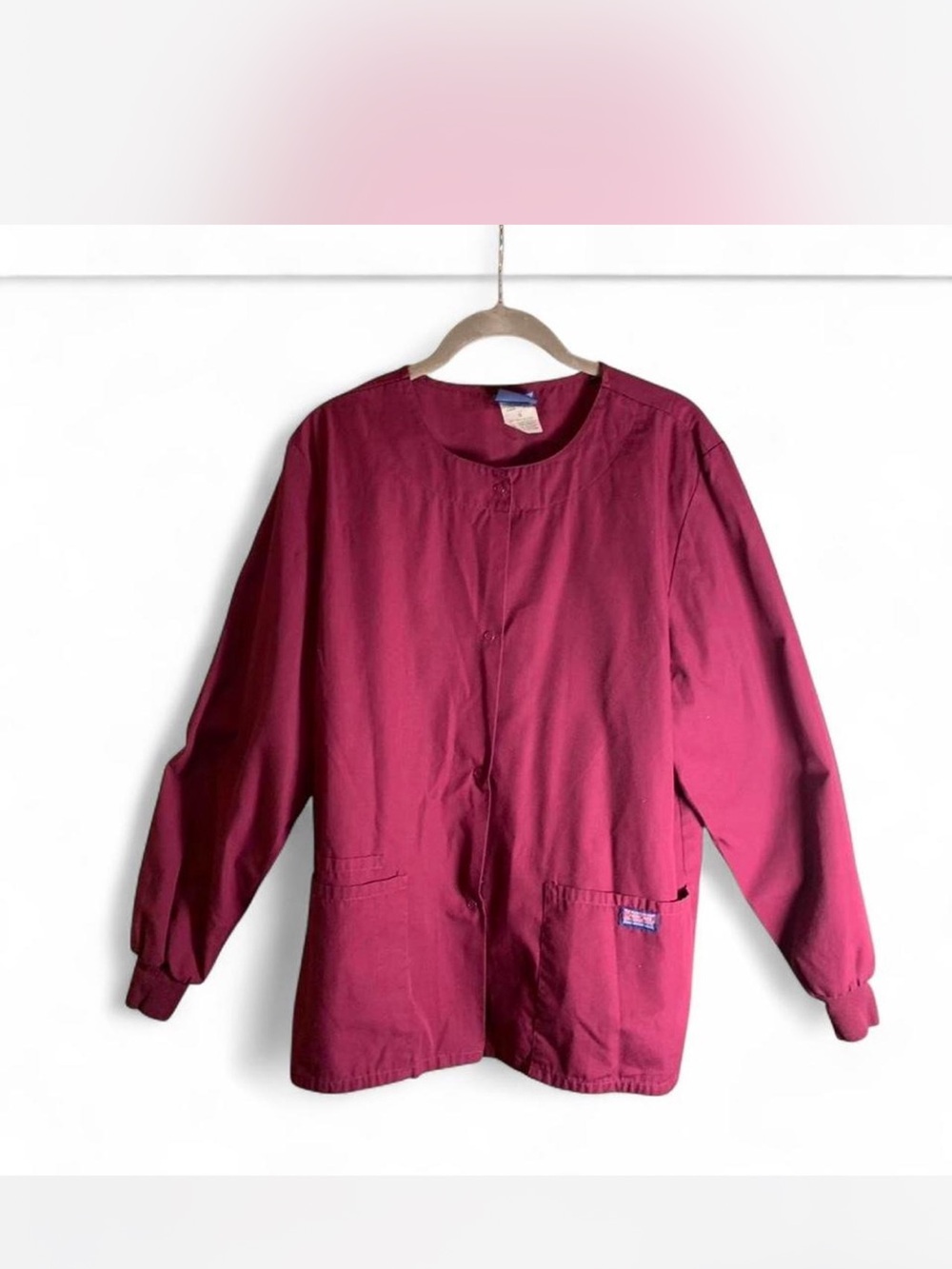 Cherokee Women's Magenta Medical Scrub Jacket size S
